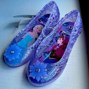 Disney frozen light up ballet shoes for girls